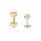 Interchangeable & Pepita - Yellow Gold