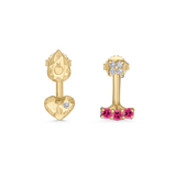 Interchangeable & Pepita - Yellow Gold