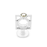 Fixed Gem Pinky Ring