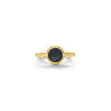 Fixed Gem Pinky Ring
