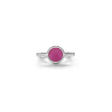Fixed Gem Pinky Ring