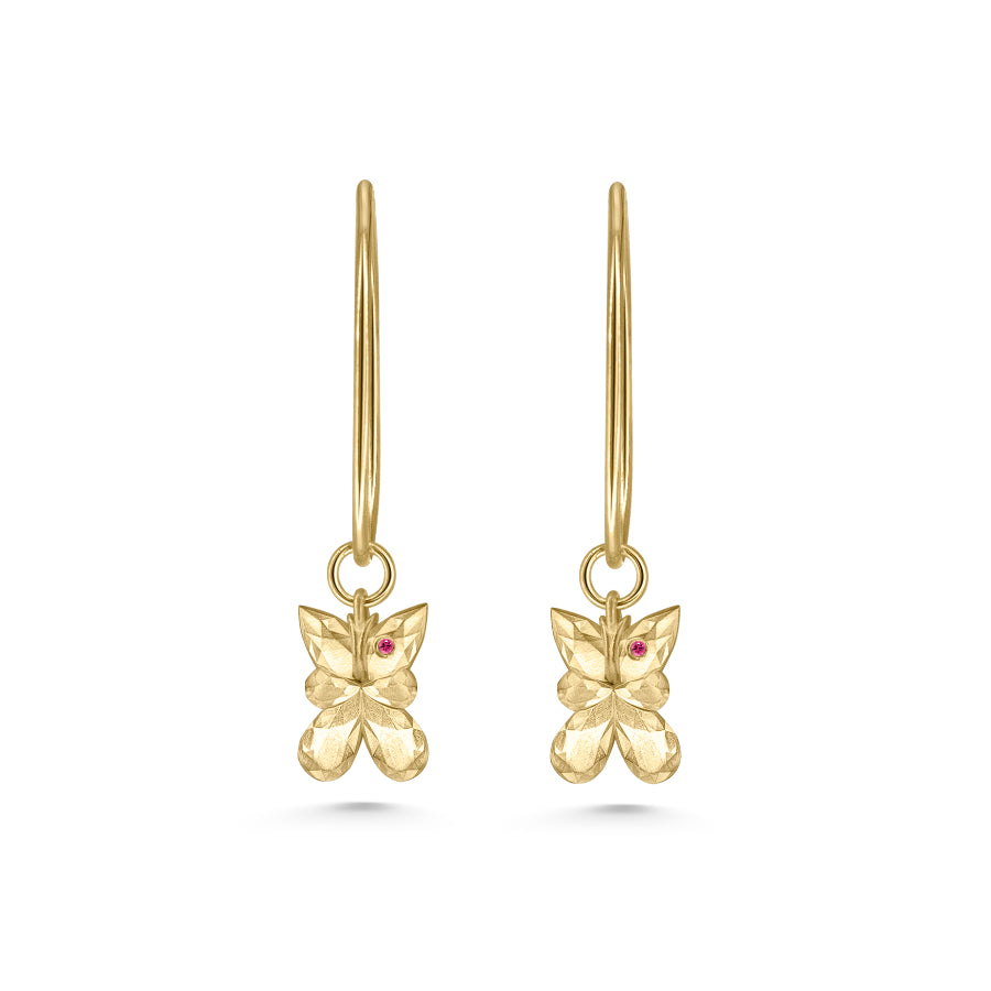 Pepita Butterfly Baby Earrings