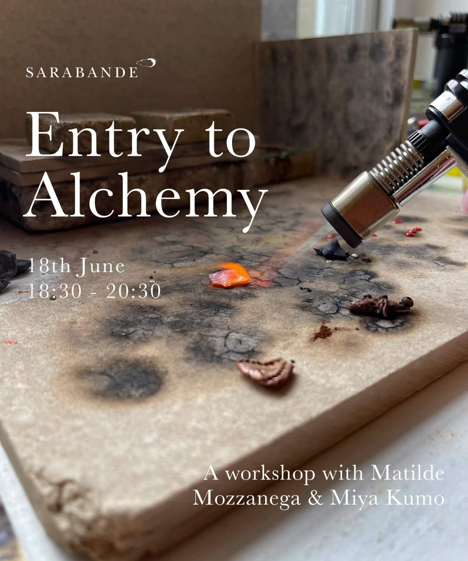 Entry to Alchemy Workshop - 18th June 24