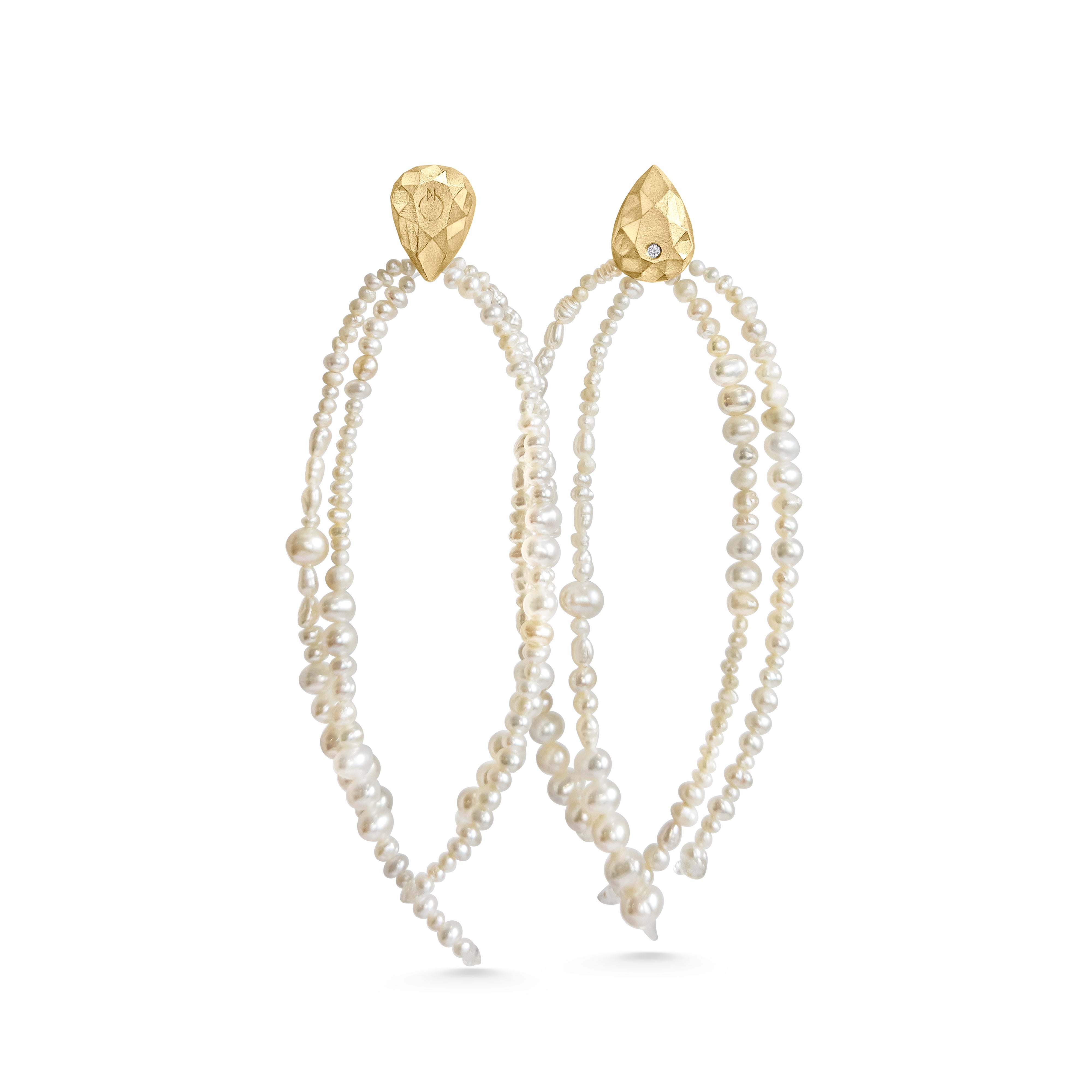 Pepita Pearl Strand Earrings