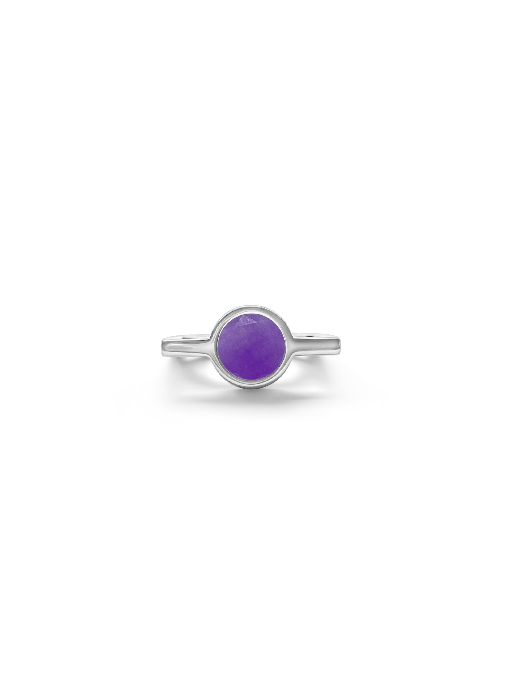 Fixed Gem Pinky Ring