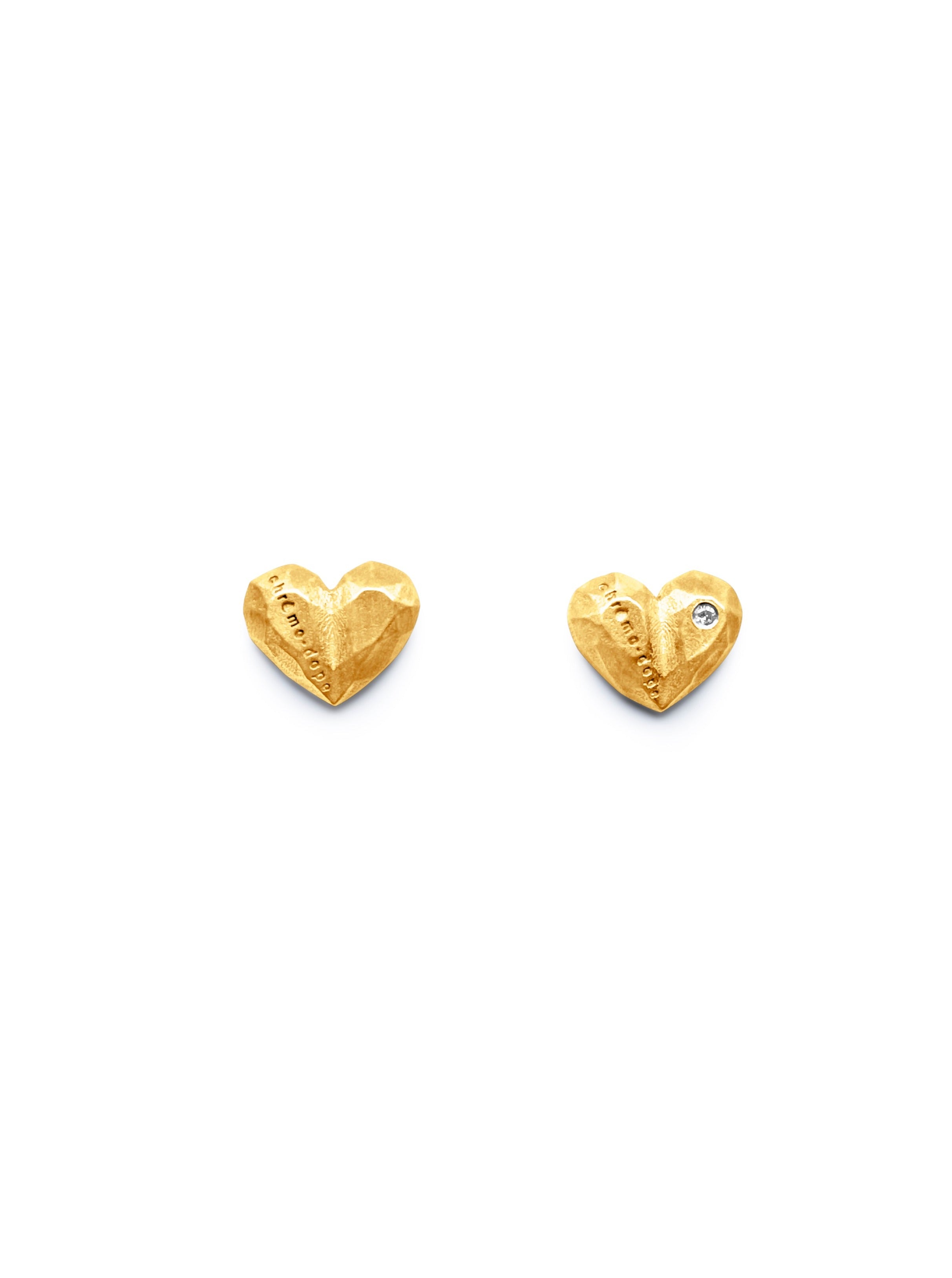 Pepita Heart Earrings