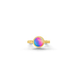 Interchangeable Stone & 9ct Gold Ring